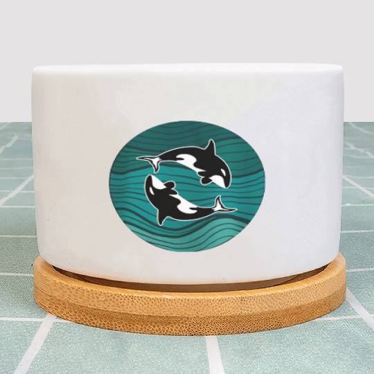 Orca Is My Valentine Life Is Better With Orca Plant Pots