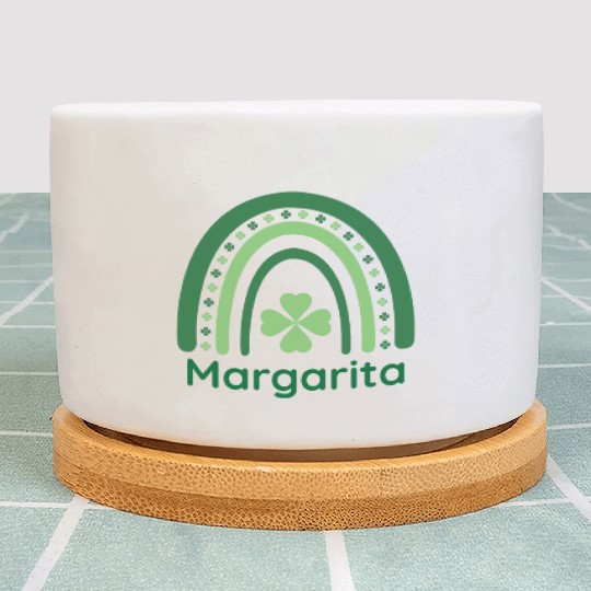 Margarita Clover Charm Boho Rainbow Plant Pots