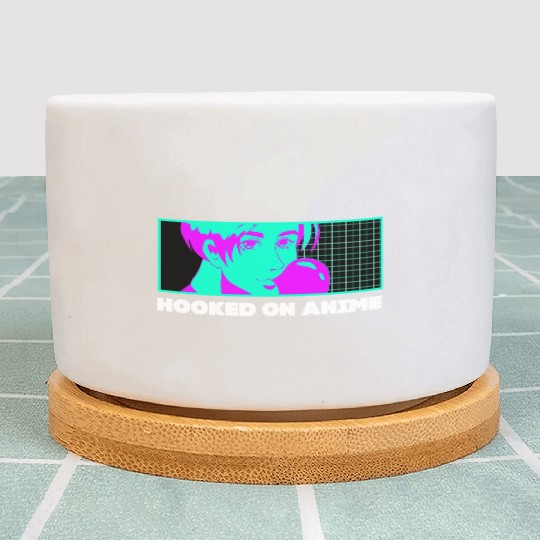 Hooked on Anime Japanese Kawaii Japan Cute Anime L Plant Pots