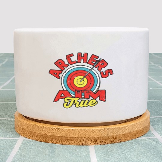 Archers aim true - Archery Plant Pots