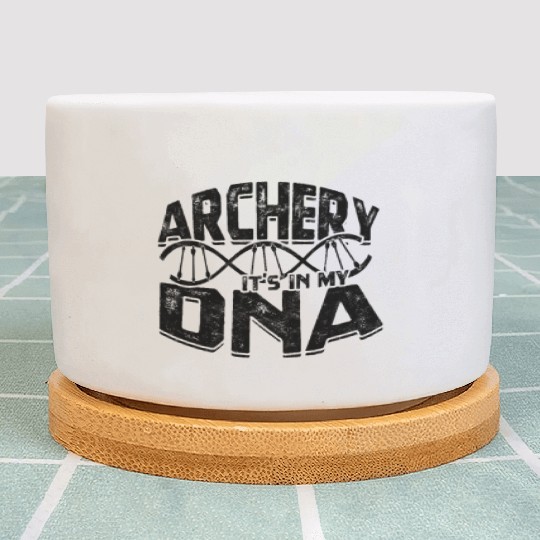 Archery - it's in my DNA - Archery Plant Pots