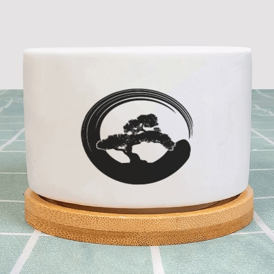 Bonsai Funny Japanese Bonsai Tree Whisperer Gift Plant Pots