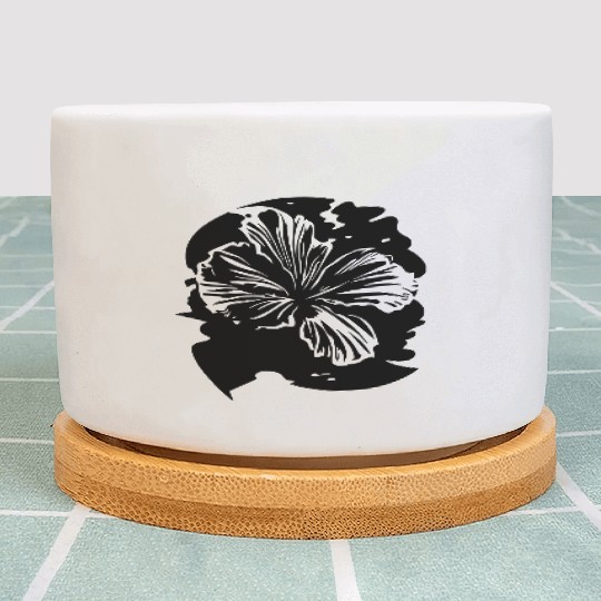 hawaii hibiscus vector Plant Pots