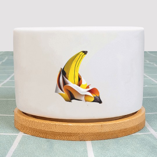 Fold Your Own Banana: Origami Fruit Fun! Plant Pots