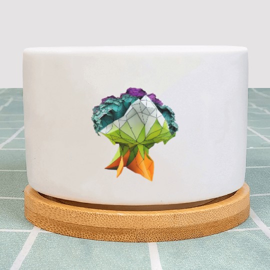 Origami Broccoli: Delightful and Whimsical Paper Plant Pots