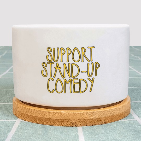 Support Stand Up Comedy 2 Plant Pots