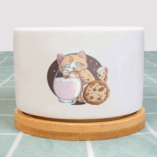 Cookie Kitty Plant Pots