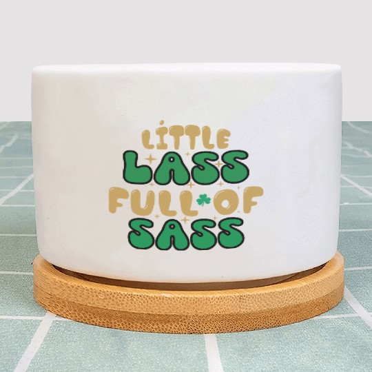 Little Patricks Day Sublimation Plant Pots