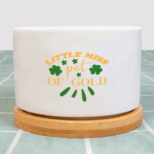 Little miss pot of gold Plant Pots