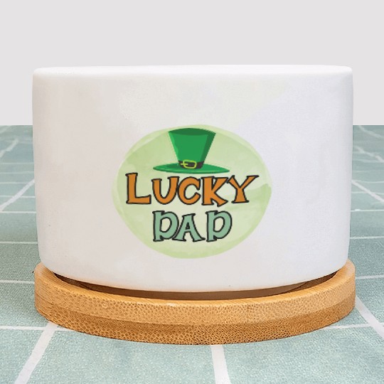 Lucky Patricks Day Sublimation Plant Pots