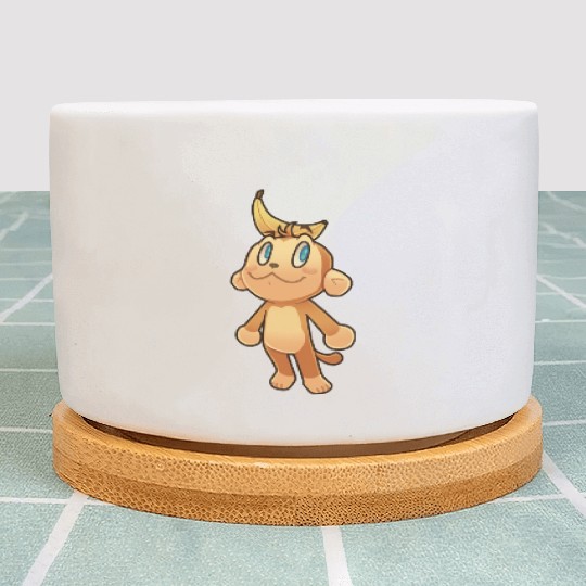 banana monkey Plant Pots