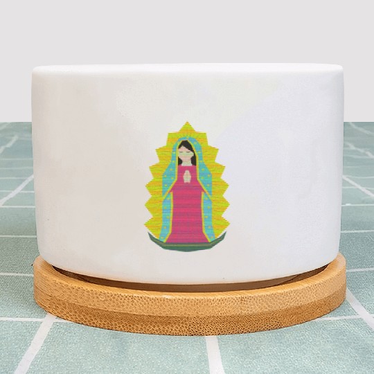 Lady Guadalupe Plant Pots | Guadalupe Plant Pots |VirginMary