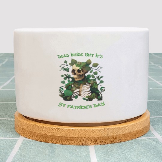 Dead inside but its St Patrick's Plant Pots