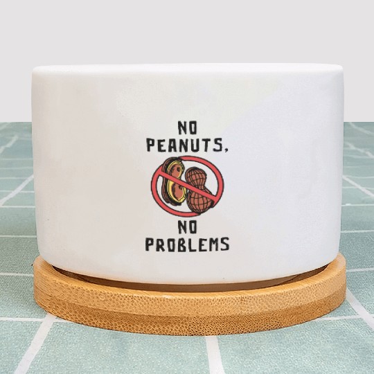 No Peanuts No Problems Peanut Allergic Plant Pots