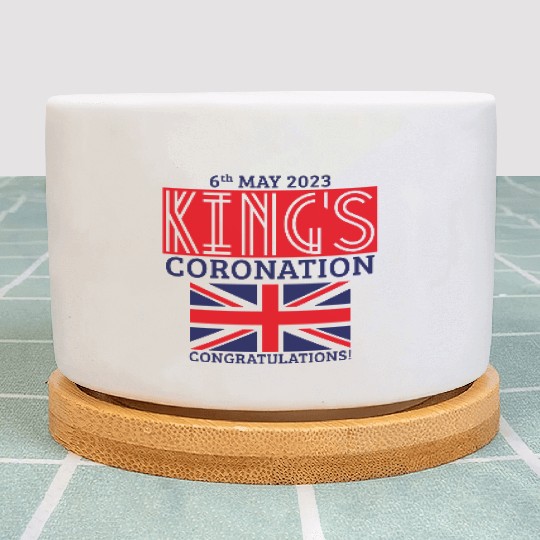 King’s Coronation, 6th May 2023 Congratulations, R Plant Pots