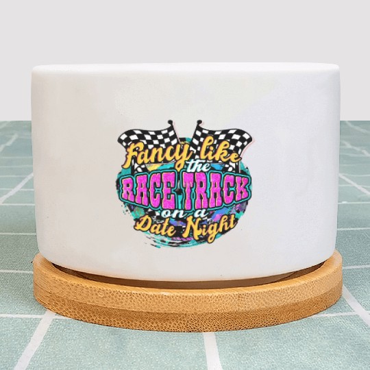 Fancy Like The Race Track On A Date Night Vintag Plant Pots