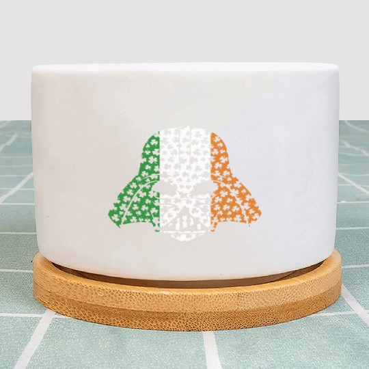 Darth Vader Saint Patricks Day Plant Pots