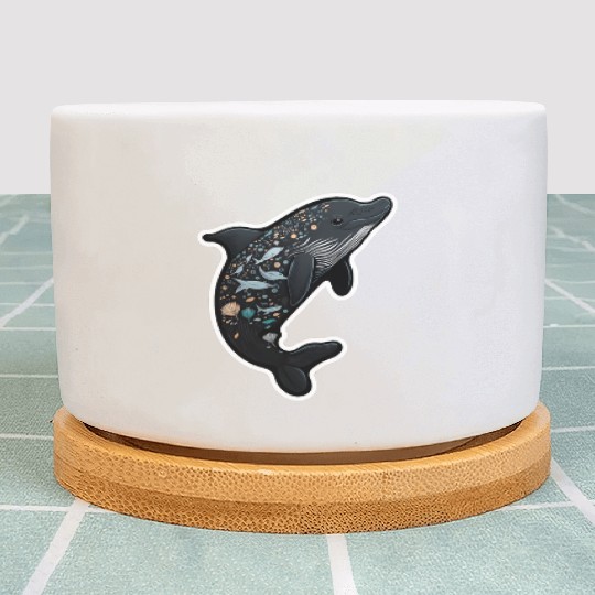 Dolphin Plant Pots