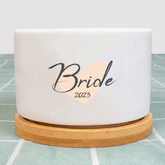 Bride 2023 bachelorette party Plant Pots