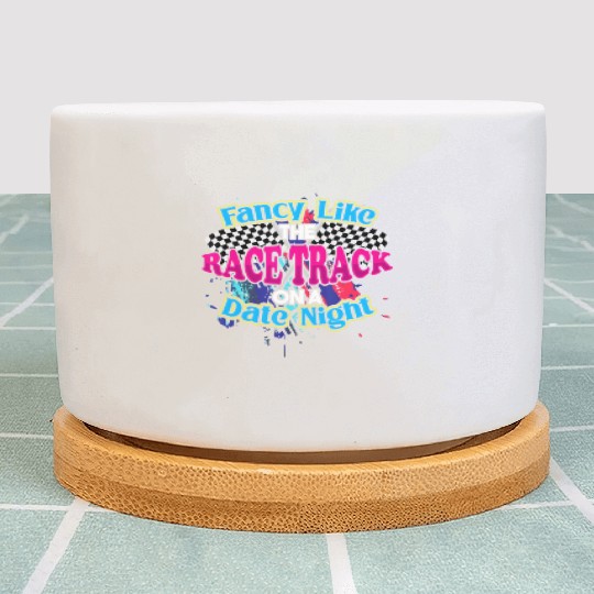 Fancy Like The Race Track On A Date Night Vintage Plant Pots
