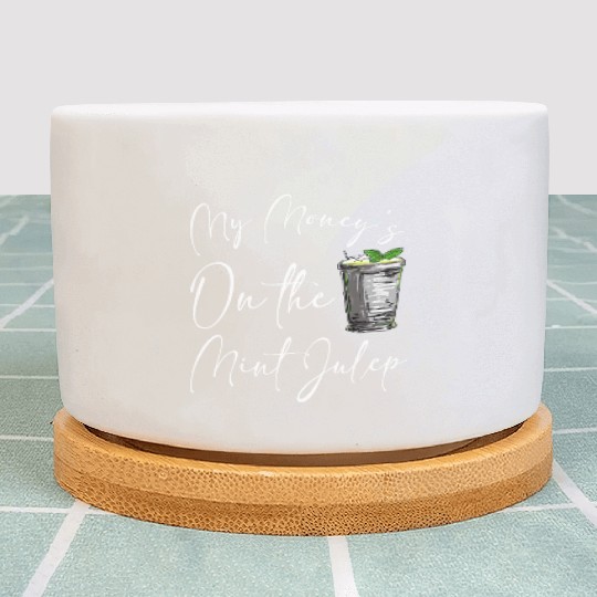 Funny Derby Day And Mint Juleps Kentucky Horse Ra Plant Pots