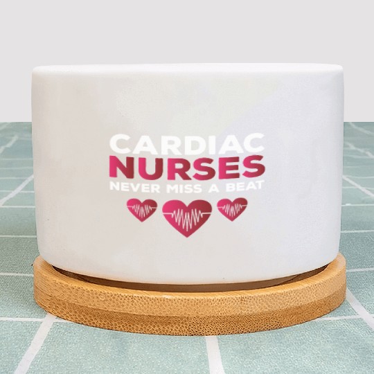 Funny Cardiac Nurse Saying Plant Pots