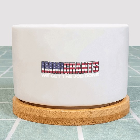 US Immigrant Indigenous USA Immigrants america Plant Pots
