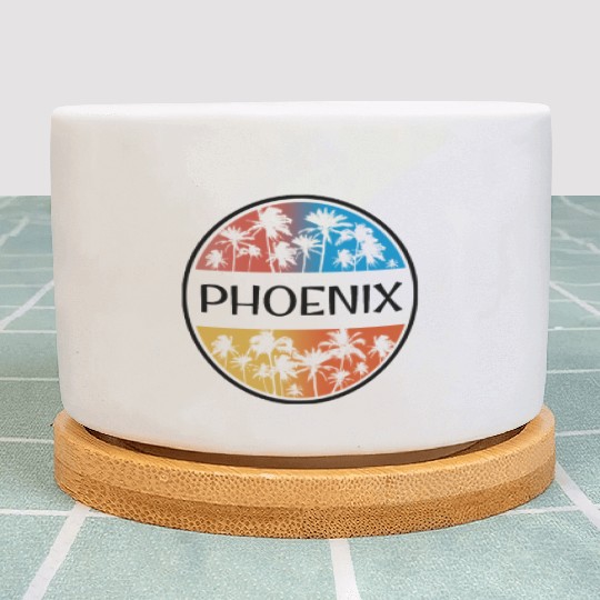 Phoenix Arizonna Palm Tree Stylish Vacation Plant Pots
