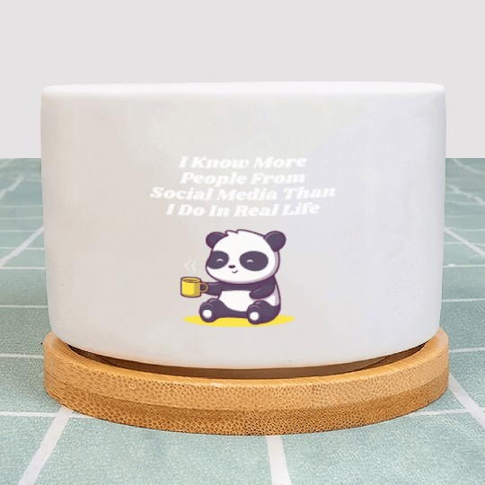 Know More People In Social Media Introvert Nerd An Plant Pots