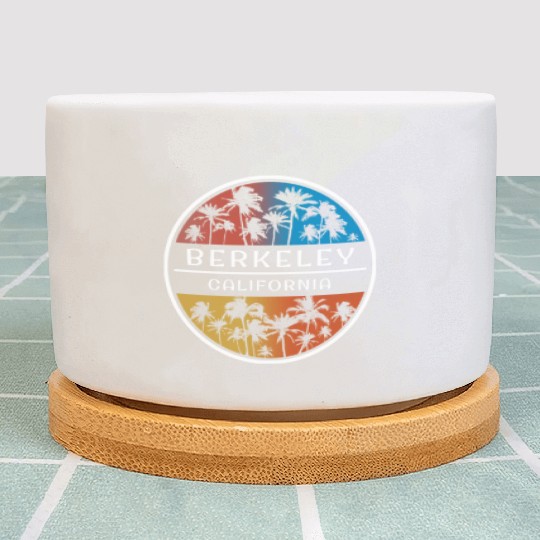 Berkeley California Stylish Vacation Souvenir Plant Pots