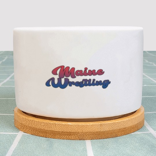 Maine Wrestling Plant Pots