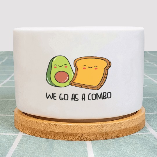 Siblings Avocado Toast Combo Big Sister Brother Plant Pots
