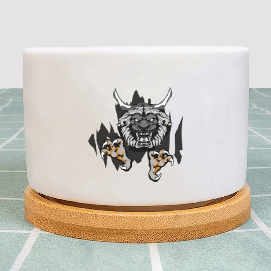 tattoo dragon claw Plant Pots