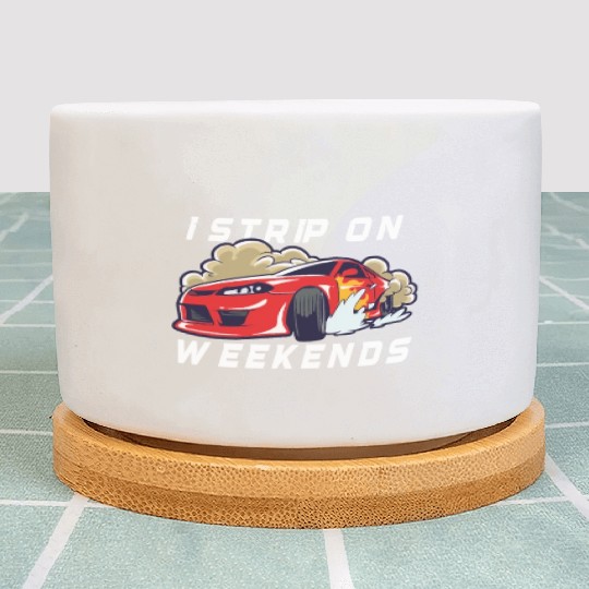 Race Car Dirt Track Racing Funny Racer Race Car Plant Pots