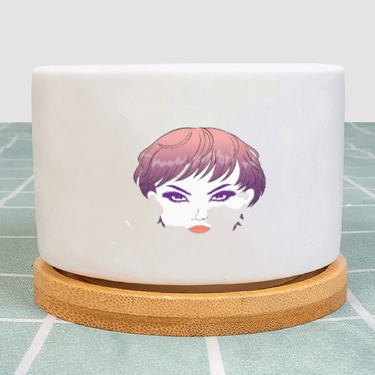 sweet girl Plant Pots