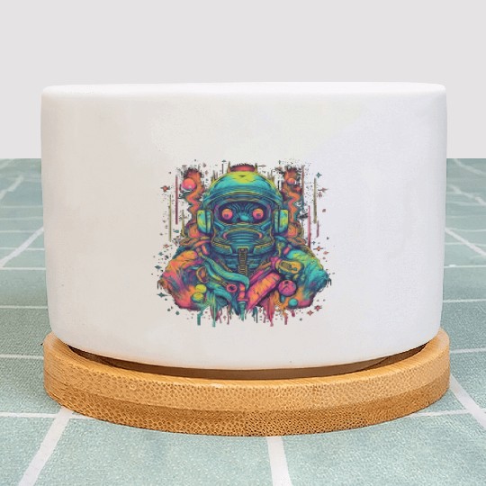 Ape-stronaut Plant Pots