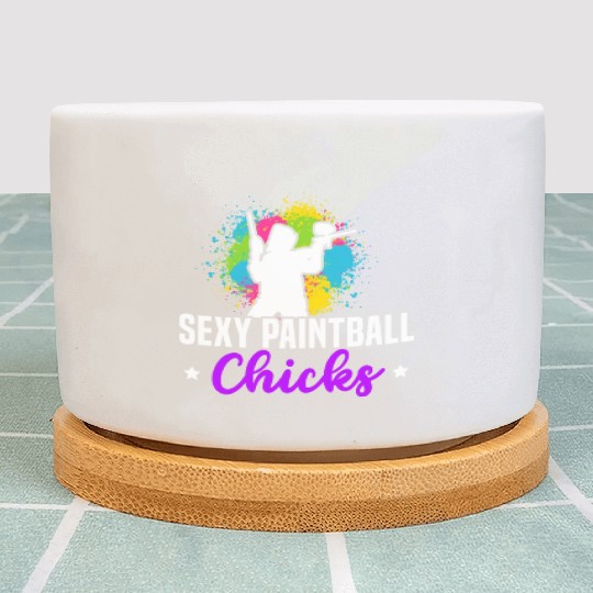 Paintball Paint Gun Paintball Player Paintballer Plant Pots