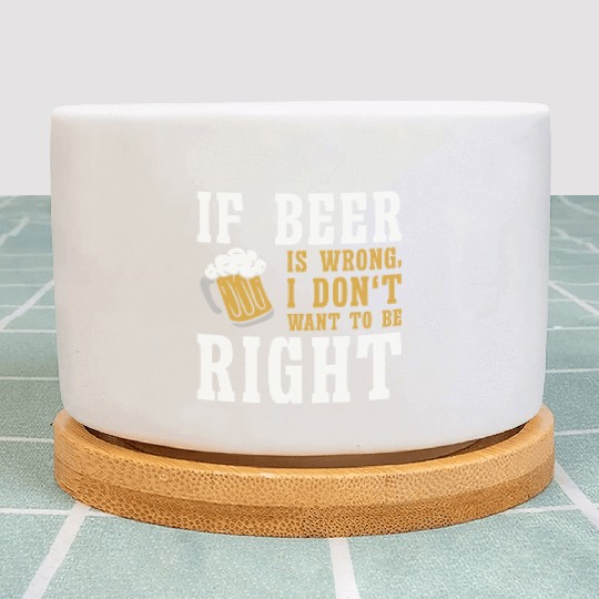 Beer Lover Brewery Drinker Funny Drinking Alcohol Plant Pots