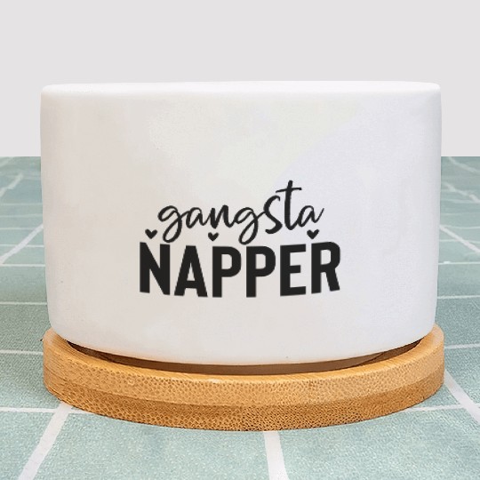 Gangsta Napper Plant Pots