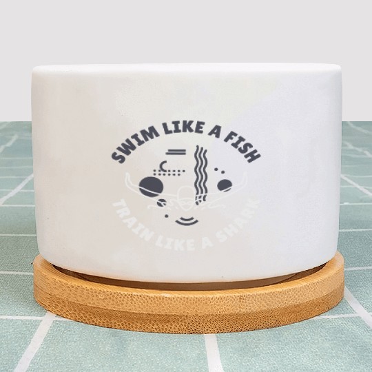 Swim Like A Fish, Train Like A Shark | Swimming Plant Pots