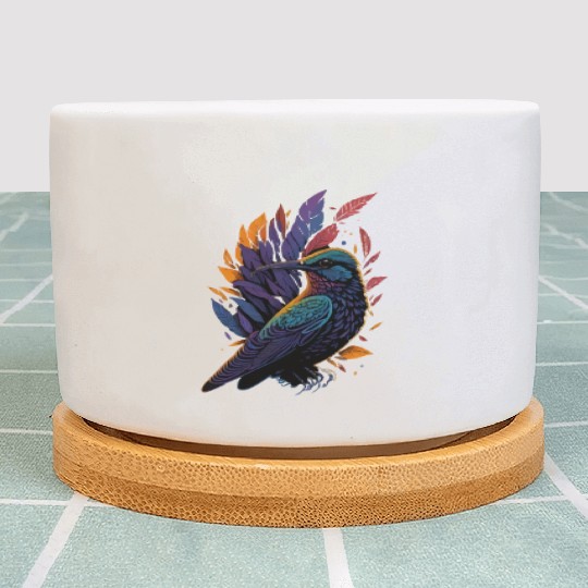 Nature Lovers - Charming Hummingbird Plant Pots