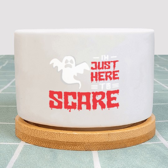 Halloween Paranormal Ghost Hunters Horror Fans Plant Pots