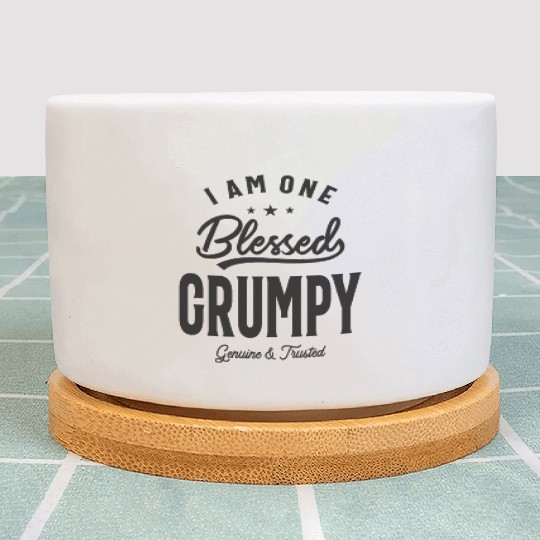 Blessed Grumpy Dad/Grandpa Plant Pots