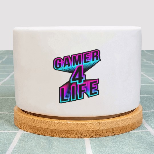 Gamer 4 Life - Gamer for life Plant Pots