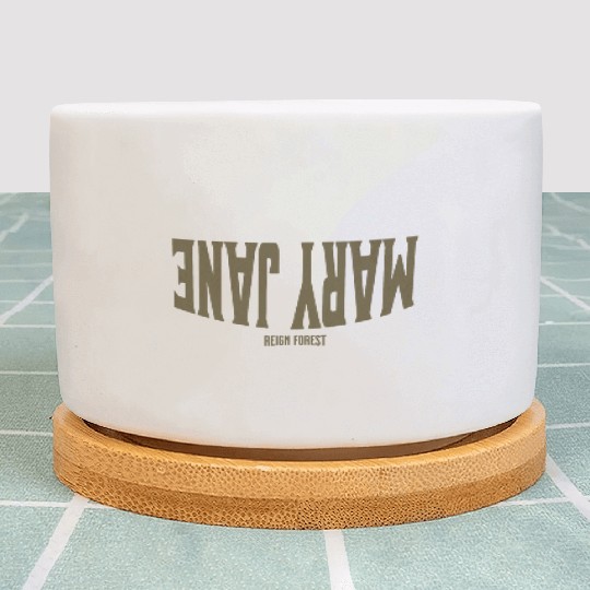 Mary Jane Weed Highdea Funny Graphic Plant Pots Plant Pots