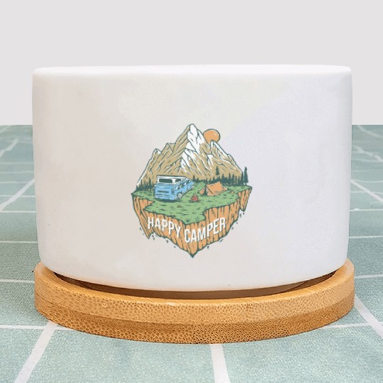 Happy Camper Explore The Nature Plant Pots