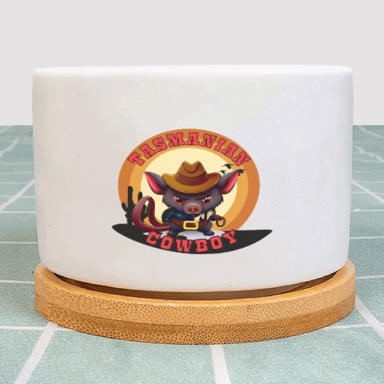 Tasmanian Cowboy Plant Pots