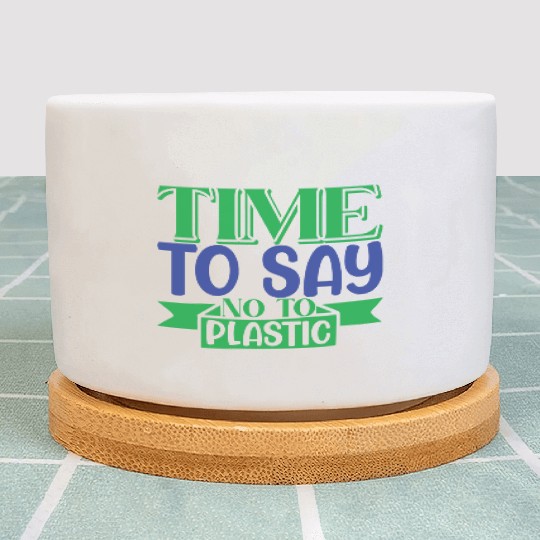 Women's Earth Day Cute Environmental Plant Pots