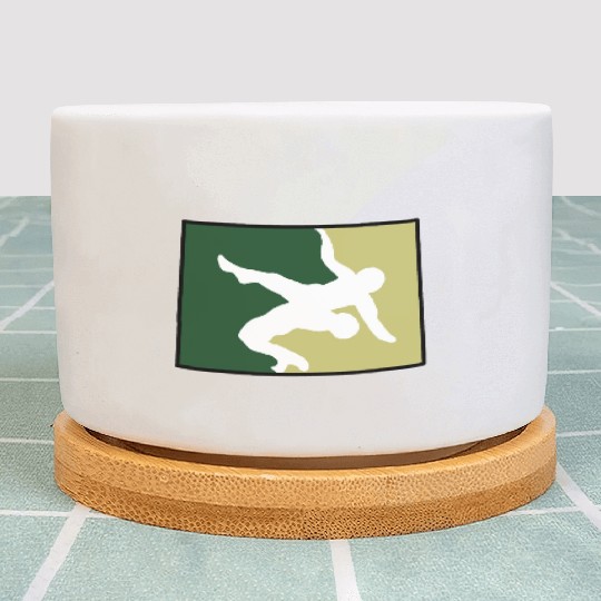 Colorado Wrestling Plant Pots
