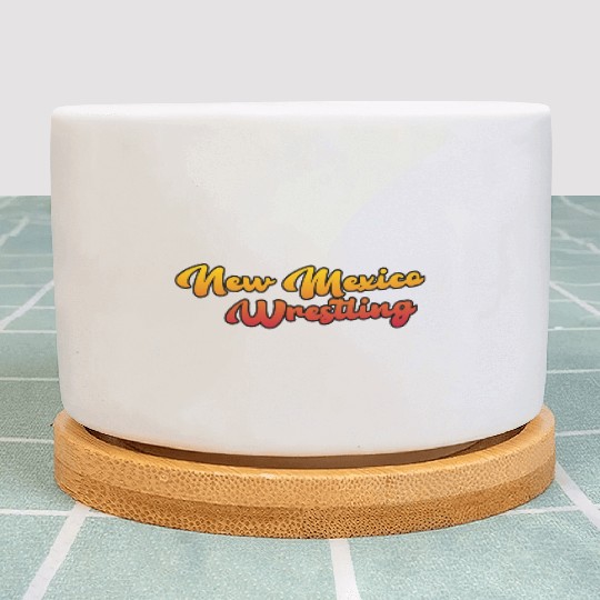New Mexico Wrestling Plant Pots